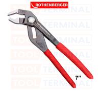 ROTHENBERGER ROGRIP F 1K WATER PUMP PLIERS GRIPS 7" 10" PLUMBERS PUSH BUTTON
