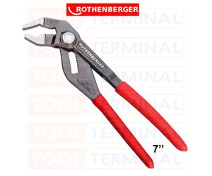 ROTHENBERGER ROGRIP F 1K WATER PUMP PLIERS GRIPS 7" 10" PLUMBERS PUSH BUTTON