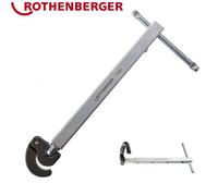 Rothenberger Spring Loaded Telescopic Basin Wrench 10mm to 32mm - 7.0225