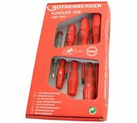 Rothenberger - VDE Insulated 7 Piece Screwdriver Set - 323126