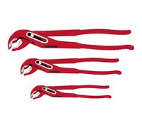 Rothenberger Workshop Pipe Wrench Set 3-pc for Pipes Up to Ø 1.1/2"