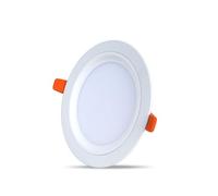 ROTHER 6W LED Downlight, 540 Lumen Recessed Ceiling Light, 100mm Cut-Out, Anti-Glare Aluminium Body, Non-Dimmable, 120° Beam, Flicker-Free SMD 2835, IP20 Indoor Downlight (Small, 6, Watts)