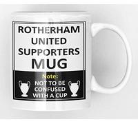 Rotherham United Football Club Supporters Rival Team Joke Funny New and Easy Office Tea and Coffee Mug Gift