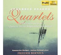 Rothkopf:Bernius - BRAHMS: Quartets for 4 Voices and Piano