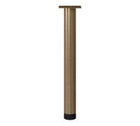 Rothley Antique Brass Effect Straight Furniture Leg (H)506mm