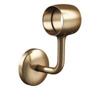 Rothley Antique Brass Staircase Handrail Connecting Wall Bracket (Diam) 40mm