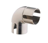 Rothley Handrail 90 Degree Elbow - Brushed Nickel Finish Internal fit x 1