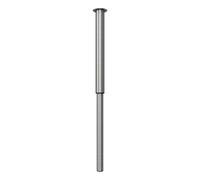 Rothley Brushed Straight Table Leg (H)900mm (Dia)50mm