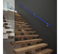 Rothley Deep Blue Premium Easy Install Indoor Modern Stair Handrail Kit 1.2m Rothley Blue