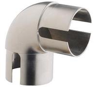 Rothley Handrail 90 Degree Elbow - Brushed Nickel Finish Internal fit x 1