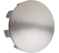 Rothley Handrail Shallow End Caps - Brushed Nickel Finish Internal fit x 2 | Internal-fit design secures stairs with an easy-to-install, shallow flat shape. Ideal for indoor handrail ends.