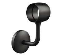 Rothley Matt Black Modern Staircase Handrail Connecting Wall Bracket 40mm Rothley Black