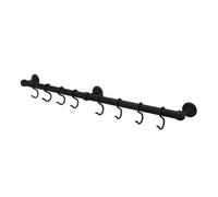 Rothley Matt Black Stainless Steel Kitchen Accessory Rail (H)66.5mm (L)612mm