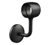 Rothley Matt Black Staircase Handrail Connecting Wall Bracket (Diam) 40mm
