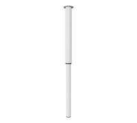 Rothley Matt White Straight Table Leg (H)900mm (Dia)50mm