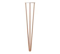Rothley Polished Hairpin Furniture Leg (H)710mm