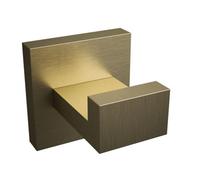 Rothley Satin Brass Square Robe Hook