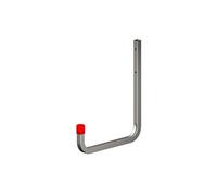 Rothley Steel Wall-Mounted J-Shaped Storage Hook (H)300mm (D)250mm