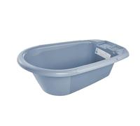 Rotho Babydesign Bella Bambina Baby Bathtub - Blue Bathtub Especially for Babies and Children - Ideal for Safe and Comfortable Bathing