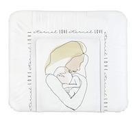 Rotho Babydesign Changing Mat, From 0 Months, Line-Art Eternal Love, 85 x 72 cm, white 20062 0001 DH01