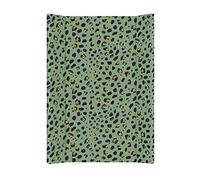 Rotho Babydesign Wedge Changing Pad, 0+ Months, Leopard 70 x 50 cm, green black, 20099 0010 DK01