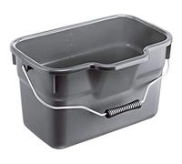 Bucket Toys Basic Bubbles Square 12l Plastic Metal Handle for Floor Designed New