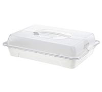 Rotho, Cool & Fresh, Party butler, Plastic (PP) BPA transparent/white, 43,5 x 29,5 x 11,0 cm