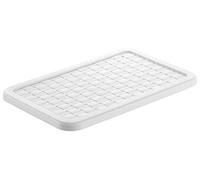 Rotho, Country, Rattan-look lid for storage box Country A5, Plastic (PP) BPA-free, white, A5 (28,4 x 18,9 x 1,3 cm)