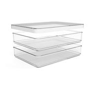 Rotho Housewares, Transparent/White, One Size
