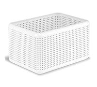 Rotho, Madei, Storage box 13l, Plastic (PP) BPA white, 13l (32,6 x 23,8 x 18,8 cm)