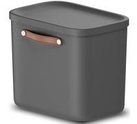 Rotho Maloja Storage box 25 l, Plastic (PP recycled), 25 (39.5 x 26.5 x 34.0 cm)