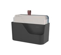 Rotho MyPaper Inbox document organiser MY PAPER Plus, Plastic (PP) BPA-free, black, (36.4 x 16.8 x 31.7 cm)