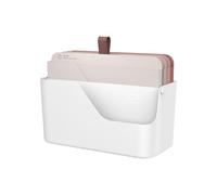 Rotho MyPaper Inbox document organiser MY PAPER Plus, Plastic (PP) BPA-free, white/red, (36.4 x 16.8 x 31.7 cm)