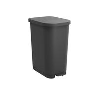 Rotho Orbe 35 Litre Bin with Lid and Foot Pedal, Easy-Care Plastic (PP), BPA-Free, 35 L (40 x 28.5 x 51.2 cm)