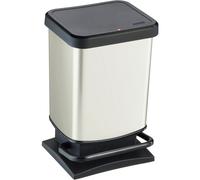 Rotho Pedal Bin Rubbish Paso 20 L White Hygienically Sustainable Made of Plastic