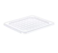 Rotho, Reverso, Lid for storage box 26 l, Plastic (PP) BPA transparent, 26l (44,0 x 37,0 x 1,5 cm)