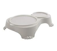 Rotho, Sally, Feeding bowl with lid, Plastic (PP) BPA sand, 1l + 0,28l (32,0 x 23,7 x 7,0 cm)