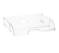 Rotho, Timeless, Letter tray horizontal, Plastic (PP) BPA-free, transparent, A4 (32,7 x 23,4 x 6,4 cm)