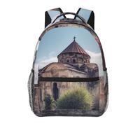 ROTHSKNV Armenian Church Cute Backpack Waterproof Lightweight Casual Backpack One Size Daypack Travel Laptop Bag For Men Women