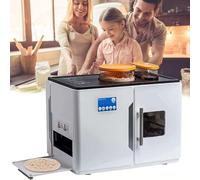 Roti Maker 1800W Commercial Tortilla Pancake Bread Machine, Thickness Adjustable 1-1.5mm, 20 Pcs/Time, Touch Screen Bakery Equipment for Restaurant Canteen