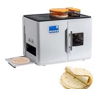 Roti Maker Machine for Chapati, Tortilla, Pancake, and Flatbread - One-Click Production of 20 Pieces for Perfect Roti and Corn Tortilla, Electric Design