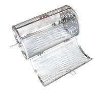 Rotisserie Basket- Peanutt Baking Rotary, Rotisserie Rod Basket | Stainless Steel Grilled Cage Basket, Rotisserie Grill Rotary Baking Cage For Coffee Bean Bbq Grill Bakeware Tool Air Fryer