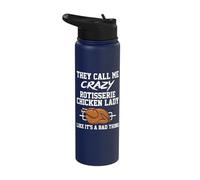 Rotisserie Chicken Apparel - Great Chickens Lover Design Stainless Steel Insulated Water Bottle