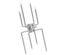Rotisserie Fork with Double-Sided Eight-Prong Design, 1 Pack | Double-Sided Fork Configuration, Two Pieces of Meat Held At the Same Time, Coordinated Rotisserie Spit Cooking