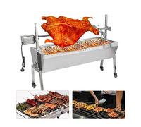 Rotisserie Grill Charcoal Roaster Chicken Lamb Spinning Roast Machine, For Outdoor Picnic Camping BBQ - Perfect For Delicious Cookouts