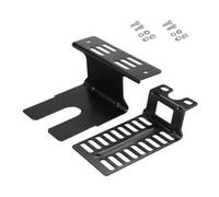 Rotisserie Motor Bracket Stainless Steel Barbecue Grill Motor Support Plate for Picnic Universal Barbecue Grill Stainless Steel Rotisserie Bracket Set