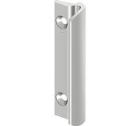ROTO 355837 Balcony Door Handle, Length 74 mm, anodised Aluminium Silver, Silber eloxiert
