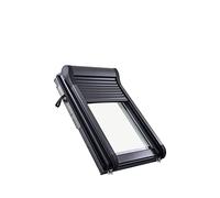 Roto Original External Roller Shutter ZRO Manual Anthracite Metallic Double-Walled Aluminium Slats External Roller Shutter Roof Windows Series Designo R6/R8 Size 065/118 | 06/11