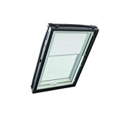 Roto Original Pleated Blind ZFA Roof Windows Guide Rail Silver Folding Blind Roof Windows Series Designo R4/R7 and Classic K 43/73 Size 054/118 | 05/11 Colour White