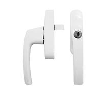 Roto Siegenia Si Aubi Alu500 Aluminium Tilt Turn Window Handle Replacement Fork & Blade (White)